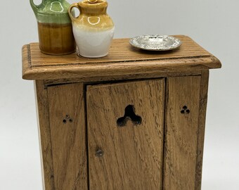 Dolls House Miniatures - Tudor Cupboard / dole