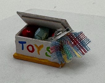Dolls House 1/48th - Toy Box