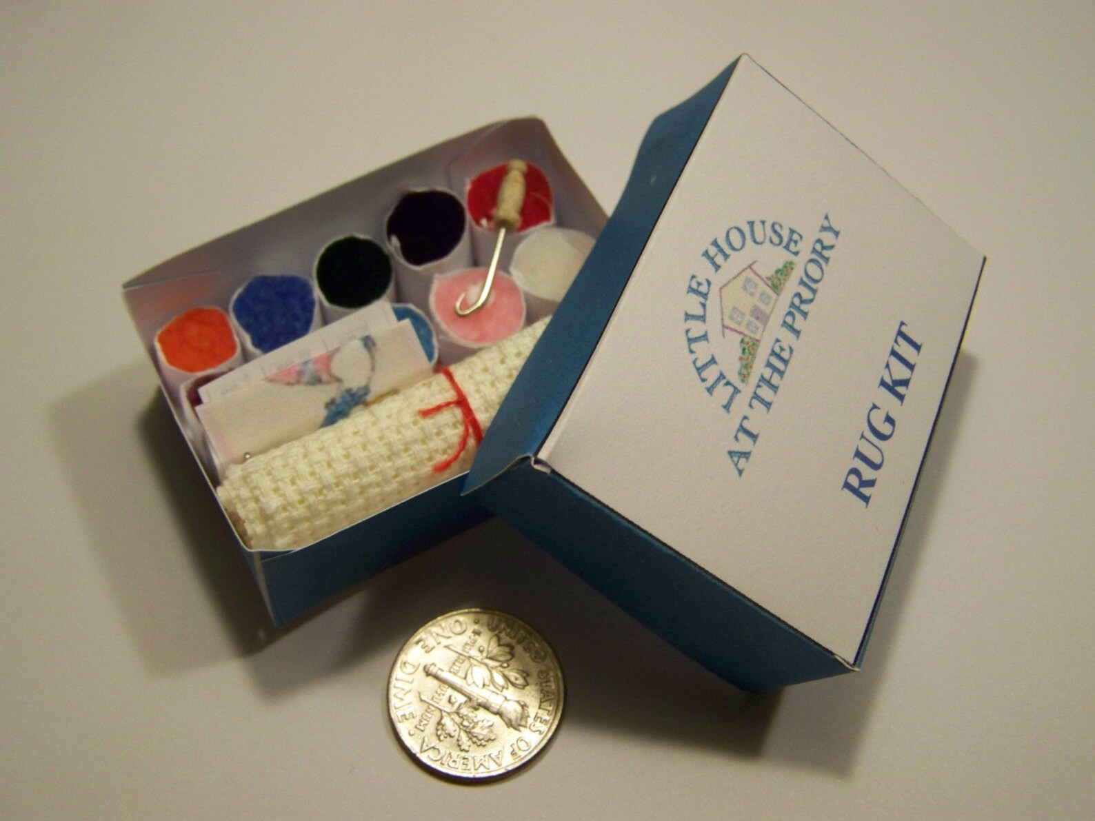 DOLLS HOUSE MINIATURES Rug Kit for Display - Etsy UK