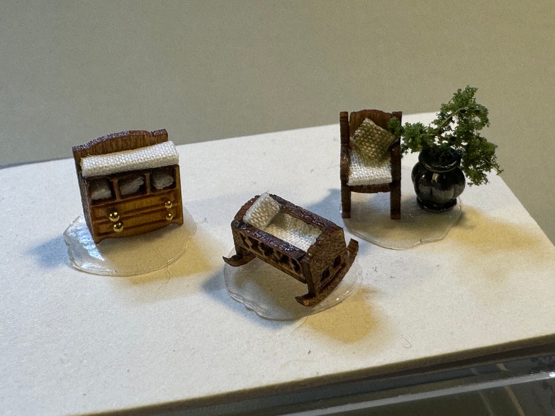 Dolls House Miniatures 1/144th / 1:144 / Micro / Dutch Scale ...