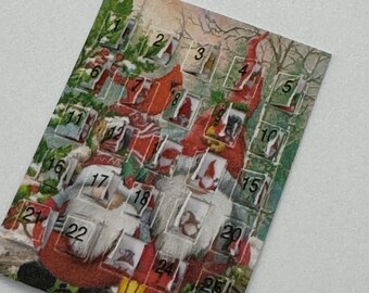Dolls House Miniatures - Advent - Gonks