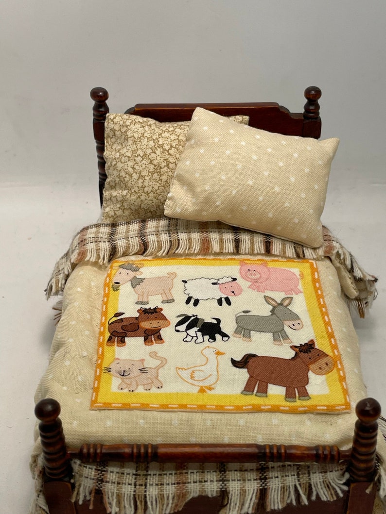 Dolls House Luxury Dressed 1/12th Single Bed Joshua Etsy