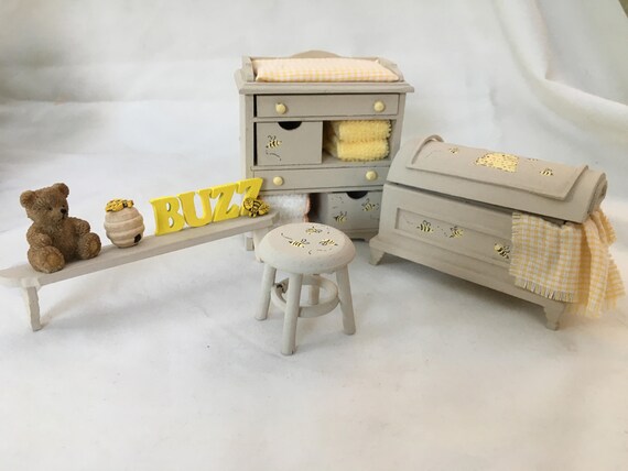 dolls house nursery furniture