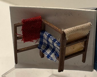 Dolls House 1/48th - Clothes Horse / Airer