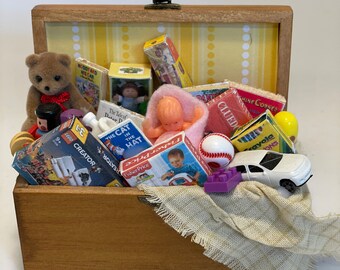 Dolls House Miniatures -  Toy Box