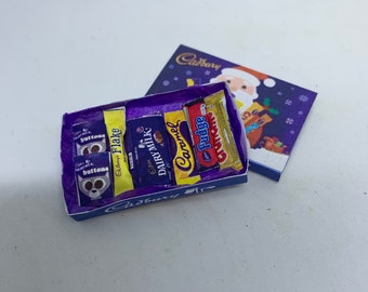 Dolls House Miniatures - Chocolate Bar Box