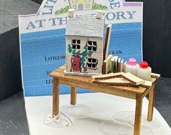 Dolls House  1/48th Dolls House Making Bench