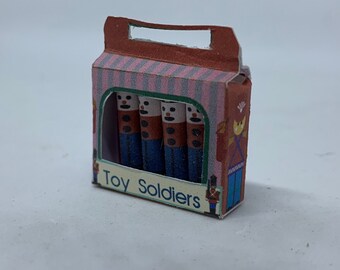 Dolls House Miniatures - Toy Soldiers