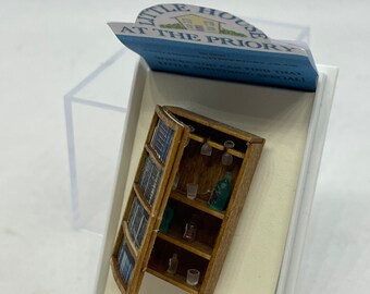 Dolls House   Dressed 1/48th Secret Bar bookcase