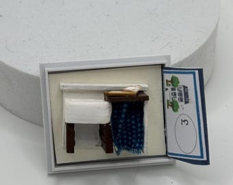 Dolls House 1/48th / 1:48 /Quarter Scale - pot sink