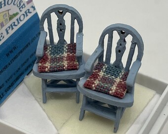 Dolls House   1/48 s/2 chairs