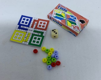 Dolls House Miniatures - Ludo Set - Modern