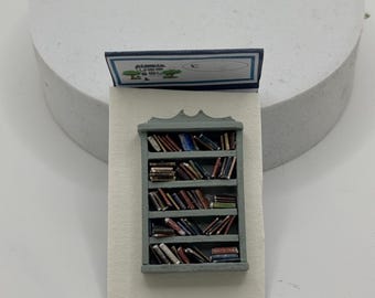 Dolls House 1/48th / 1:48 /  bookcase