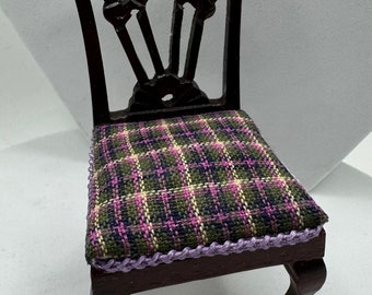 Dolls House Miniatures - 1/12 occasional side chair