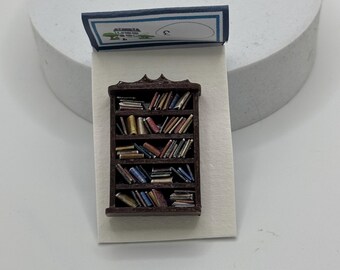 Dolls House 1/48th / 1:48 /  bookcase