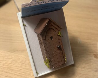 Dolls House Miniatures ( 1/48th - 1:48th - 1/4" - Quarter Inch Scale )Luxury Dressed   Potting Shed -