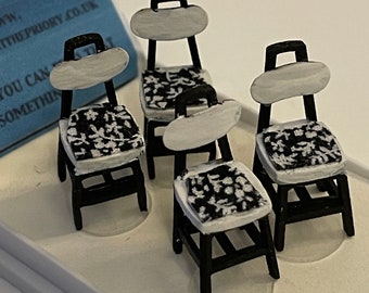 Dolls House 1/48th - s/4 Chairs