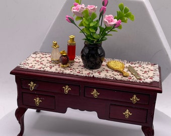 Dolls House Miniatures - 1/12th Bedroom sideboard drawers  - Vera Collective