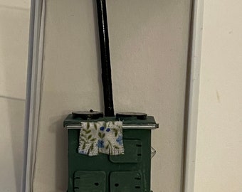 Dolls House 1/48th - Aga - green