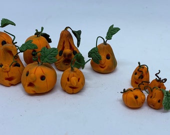 Dolls House Miniatures - Pumpkin x1 (2 sizes available)