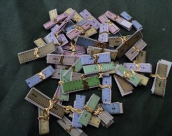 Dolls House Miniatures  - Tape Measures x4