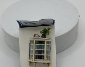 Dolls House 1/48th / 1:48 / Display Cabinet