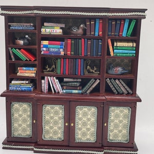 Dolls House Miniatures - 1/12th Bookcase