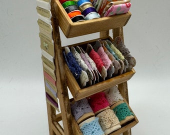 Dolls House Miniatures - 1/12th  - Haberdashery Sewing stand