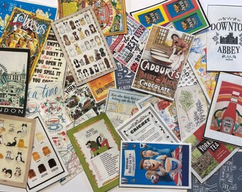 Dolls House Miniatures - 1/12th Kitchen Tea Towel x 1 (28 options)