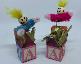 Dolls House Miniatures - Jack in a Box