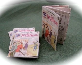 DOLLS HOUSE MINIATURES - 1/12th Period Sewing Magazine