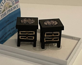 Dolls House 1/48th - s/2 Chinese Drawer Units