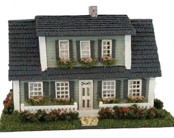 Hart’s Desire Miniatures - 1:144 1/144th micro scale house kit - Full Cape Cod House
