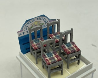 Dolls House 1/48th - s/4 Chairs