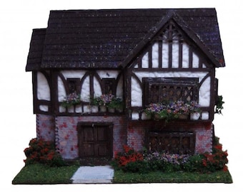 Hart’s Desire Miniatures - 1:144 1/144th micro scale house kit - Tudor Style House