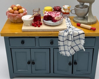 Dolls House Miniatures - 1/12 Kitchen Preparation Table Counter