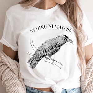 Ni Dieu Ni Maître T-shirt: Anti-Authoritarian Leftist Tee