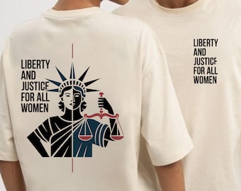 Bold Feminist Statement: Patriotic Women's Rights Shirt for July 4th