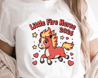 Year Of The Horse 2026 T-Shirt: Lunar New Year Family Gift