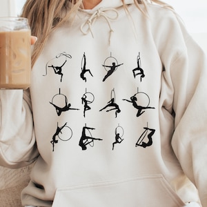 Flying High: Aerialist T-Shirt for Trapeze Enthusiasts, Circus Gift For Acrobat, Aerial Trapeze Shirt, Aerial Gift For Trapeze Dancer