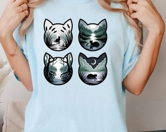 Curl up with Cats: Shadowclan Inspired Unisex Sweatshirt for True Warriors Fans