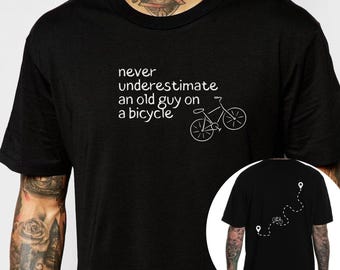 Funny Cycling Shirt, Bike Rider Tee, Mountain Biking Road Cycling Gift for Cyclists, Men Women Bicycle Rider Sweatshirt