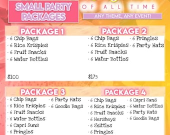 Benutzerdefinierte Leckerli-Pakete