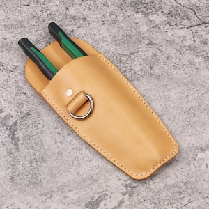 Leather Plier Holster for Belt, Heavy Duty Plier Holder, Tool Pouch for Pliers up to 8&quot;, Belt Plier Organizer for Electricians