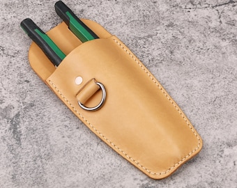 Leather Plier Holster for Belt, Heavy Duty Plier Holder, Tool Pouch for Pliers up to 8", Belt Plier Organizer for Electricians