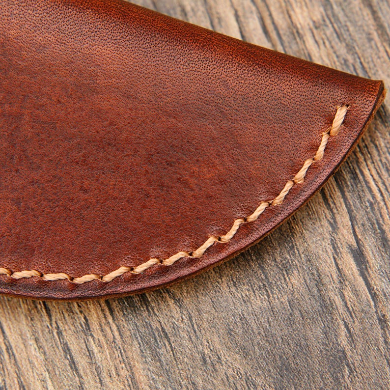 Funda de cuero vegetal curtido artesanal para ESEE 4, 5 y 6, funda de cuchillo personalizada, funda de cinturón con grabado personalizado para hoja fija. imagen 9