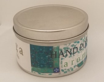 Hand-poured natural soy pure aromatherapy candle - Aromatic Greens