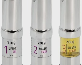 Zola Brow&Lash Lamination System Kit 3 x 10ml bottles