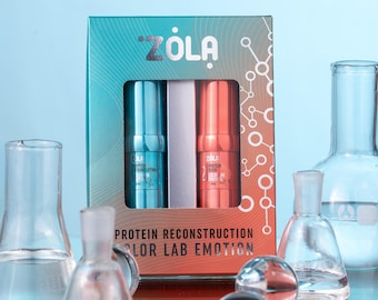 New Zola Color Lab Emotion Brow&Lash Protein Reconstruction System 2*10 ml