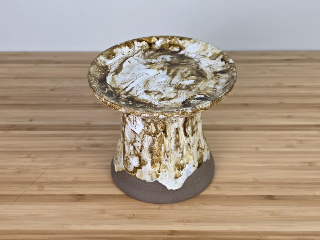 Pottery Riser Weirdly Unique Vintage Handmade Pottery Riser or Small Flower Pot - Etsy